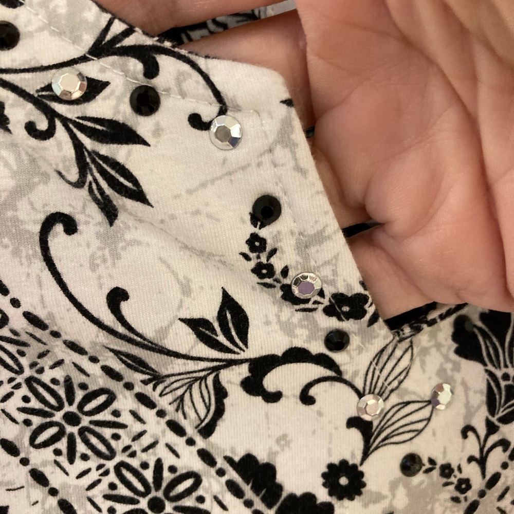 Alfred Dunner notch neck, size 3X - Picture 3 of 4
